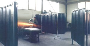 Schweißerschutzabschirmung